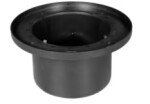 MIDAS Teleskopický adaptér PP černý DN 600/850 , bez těsnění p1853