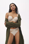 Dámské kalhotky Wild Azalea Florale Tai - BROWN - sv. béžové 00RB - TRIUMPH BROWN 42