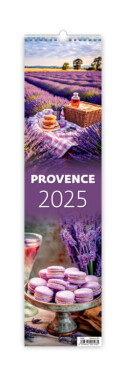 Nástěnný kalendář vázankový/kravata Helma 2025 - Provence