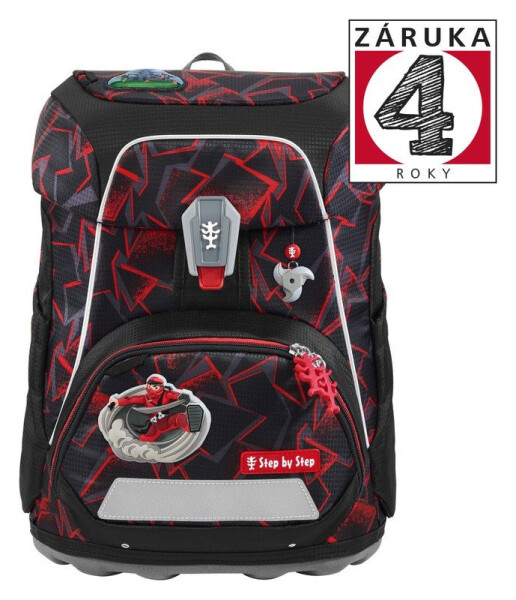 Školní aktovka FIT Ninja Yuma 5 dílný set, AGR certifikát