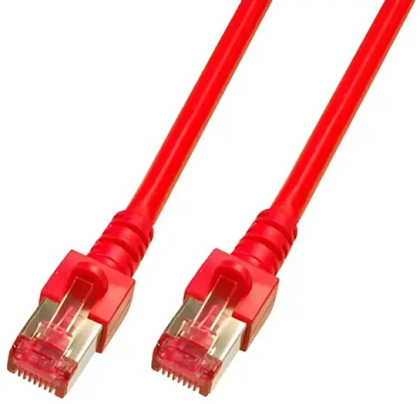 EFB S/FTP Cat6 30 m červená / Patch kabel / RJ-45 / LSZH (K5512.30)