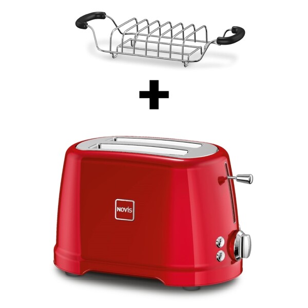 Novis sendvičovač Toaster T2 - červená