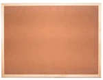 CLASSIC Korková tabule 90 x 60 cm / Tabule / Dřevěný rám / Balení 6 ks (BOARD-WCD-3)