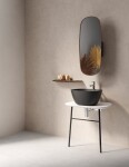 Zrcadlo VitrA Plural rotující, 35 cm, ořech 64059 64059