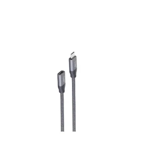 Shiverpeaks prodlužovací kabel USB-C - USB-C / Kabel / USB 3.2 Gen 2 / 10 Gbit/s / 0,5 m (BS13-46010)