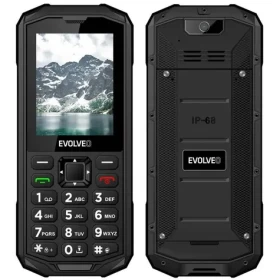 EVOLVEO StrongPhone X5 černo-šedá / 2.4" / 0.3MP / Dual-SIM / IP68 (SGP-X5-GY)