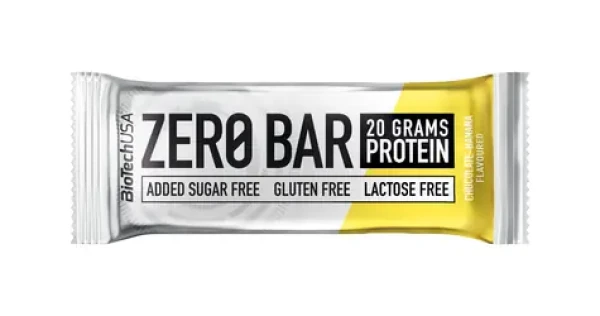 BioTech Zero Bar 50 g chocolate banana (08805)