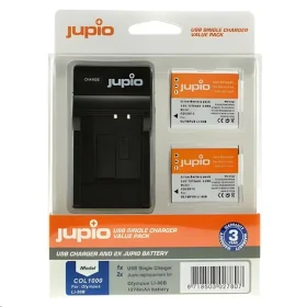 JUPIO Set 2x baterie Li-90B/92B a nabíječka pro Olympus / Sada baterie a nabíječky / 1270 mAh / Li-Ion (COL1000)