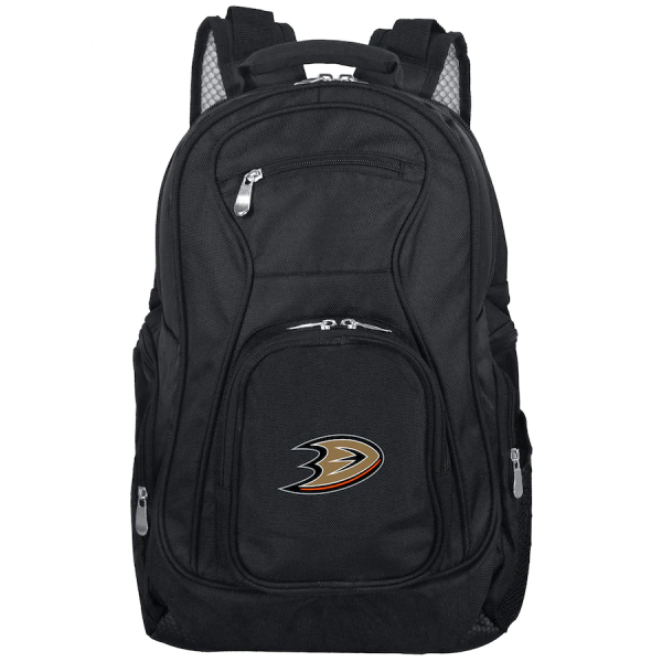Mojo licensing Batoh Anaheim Ducks NHL Laptop Travel Backpack - Black
