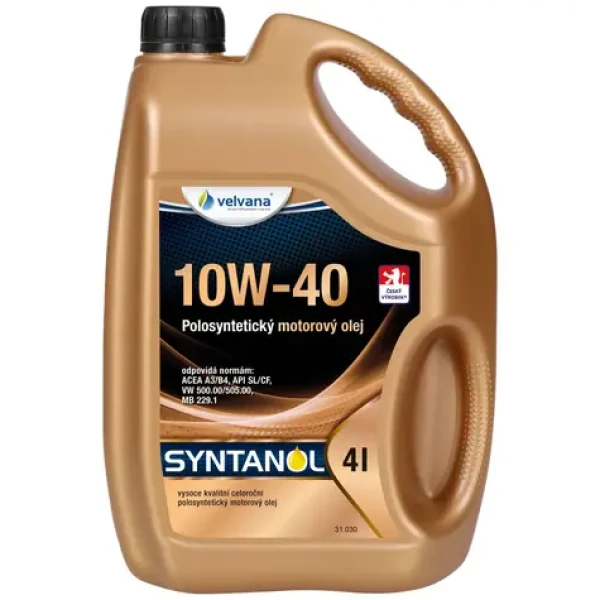 Velvana Syntanol 10W-40 4 l