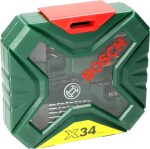 Sada vrtáků a bitů Bosch X-Line Classic 34 ks 2607010608