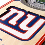 Cedule New York Giants NFL 3D Stadium Banner