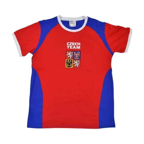 SPORTTEAM Fanouškovské triko Česká Republika 2 pánské vel. XL / 100% bavlna