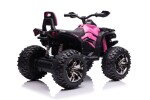 Mamido Dětská elektrická čtyřkolka ATV Power 4x4 růžová