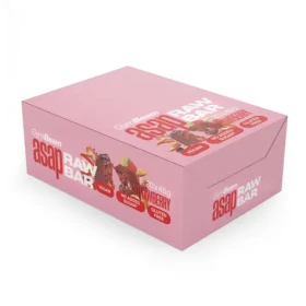 ASAP Raw Bar - GymBeam (jahoda, 20 x 45 g) (98464-3-20x45g-strawberry)