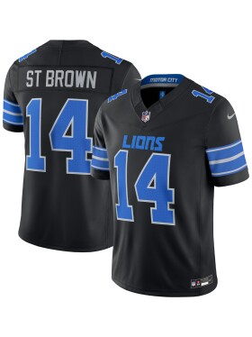 Nike Pánský dres Detroit Lions NFL Amon-Ra St. Brown #14 Stitched Limited Velikost: M