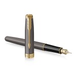 Parker Sonnet Core Grey GT - plnicí pero, hrot F