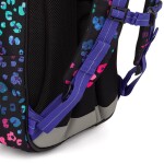 Školní batoh LORI s neonovým leopardem LORI 25074 SET MEDIUM