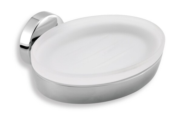 NOVASERVIS - Mýdlenka sklo Metalia 11 chrom 0136,0
