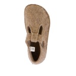 Dětské barefoot bačkory FLEXY WOOLY Beige Froddo G1700378-4 - béžová - 24