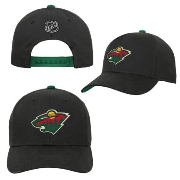 Outerstuff Dětská kšiltovka Minnesota Wild NHL Precurved Snap
