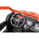 Mamido Elektrické autíčko Buggy Maverick Can-Am 2x24V 4x200W EVA oranžové