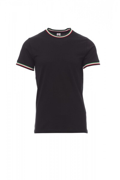 Pánské tričko Payper FLAG Barva: Černá/ Itálie, Velikost: 2XL (000934002614013XXL)