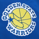 Mitchell & Ness Pánská bunda Golden State Warriors NBA Heavyweight Satin Velikost: 2XL