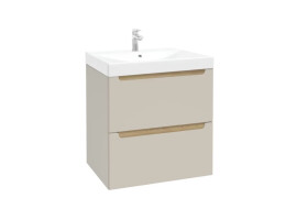 Koupelnová skříňka s umyvadlem Naturel Stilla 60x60x45 cm kašmír mat STILLADK06056U3 STILLADK06056U3