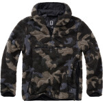 Brandit Pulovr Teddyfleece Worker Pullover darkcamo XL