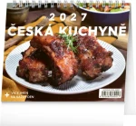 NOTIQUE Česká kuchyně 2027 / Stolní kalendář / 16,5 x 13 cm / 53 receptů