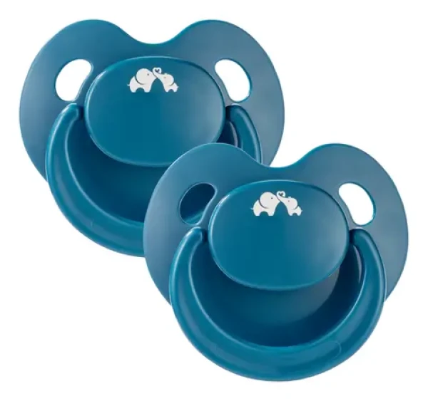 Bebeconfort Šidítko silikonové Physio Air Eco 2ks 0m+ Blue / od 0 měsíců (3104201190BC)