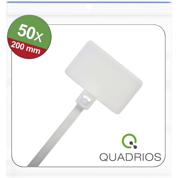 Quadrios 25CA581 25CA581 značení kabelů Potisknutelná plocha: 25 x 15 mm bílá 50 ks