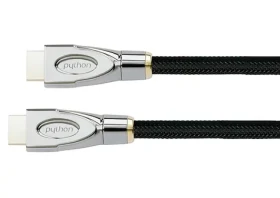 Python HDMI 2.1 kabel 8K UHD-2 1,5 m černý / Kabel HDMI / nylonový oplet (GC-M0253)