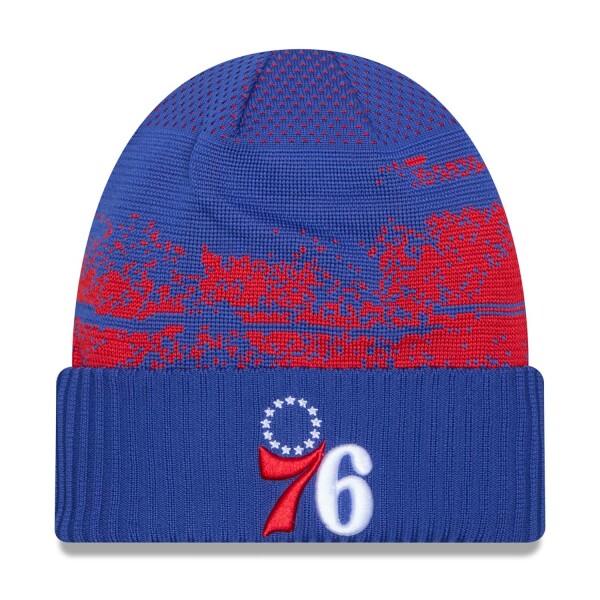 New Era Pánská zimní čepice Philadelphia 76ers NBA 2024 Tip-Off Beanie