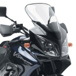 D255St plexi čiré Suzuki DL 1000 V-Strom (02-03), vxš600x375mm, o 160 mm vyšší než orig.