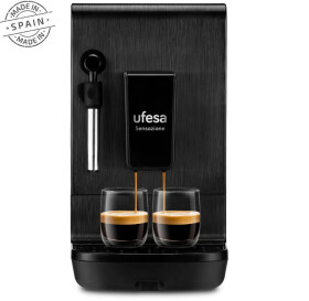 Ufesa automatické espresso Sensazione černý