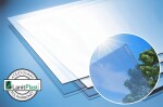 Hliníková pergola LanitPlast Wall 43 FSX bílá + čirý PC