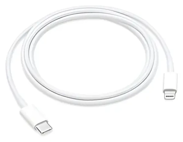 IPhone bílá / Datový kabel / Lightning na USB-C / 1 m / OEM (57983108912)
