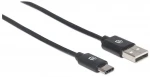 Manhattan kabel Hi-Speed USB-C samec USB 2.0 samec 2m / černá (354929)