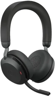 Jabra Evolve2 75 UC USB-C černá / bezdrátová sluchátka / mikrofon / ANC / USB-C (nabíjení) / USB adaptér + Bluetooth (27599-989-899)