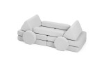 SHAPPY Dětská rozkládací pěnová pohovka SHAPPY PLAY mini Barva: Soft Beige