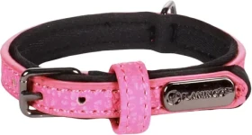 Flamingo Leza Obojek s neoprenovým polstrováním růžová XXS (FLA-519272)