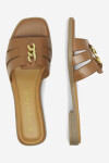 Pantofle Sergio Bardi WI16-B1033-04SB Přírodní kůže (useň) - Lícová