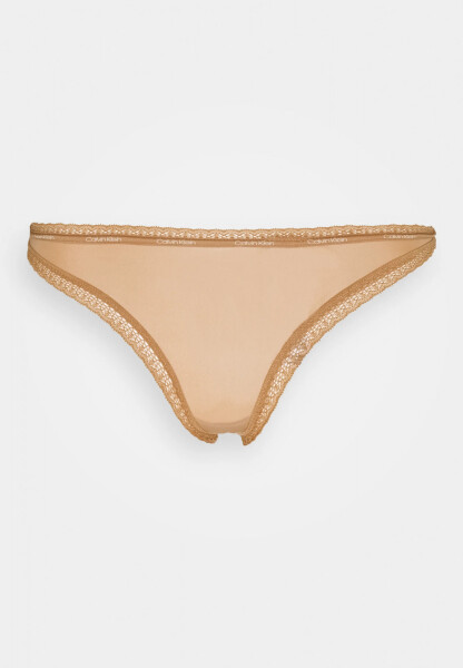 Dámská tanga bronze Calvin Klein