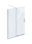 RAVAK - Roll Sprchová stěna Walk-In 110x195 cm, chrom/čiré sklo X9WVD0C00Z1