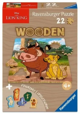 RAVENSBURGER Dřevěné puzzle Disney: Lví král