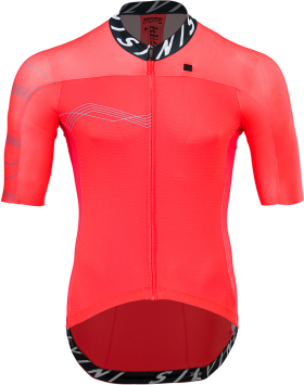 Pánský cyklistický dres Silvini Stelvio Ruby black