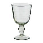 MADAM STOLTZ Sklenice na víno Glass Cutting 200 ml, čirá barva, sklo