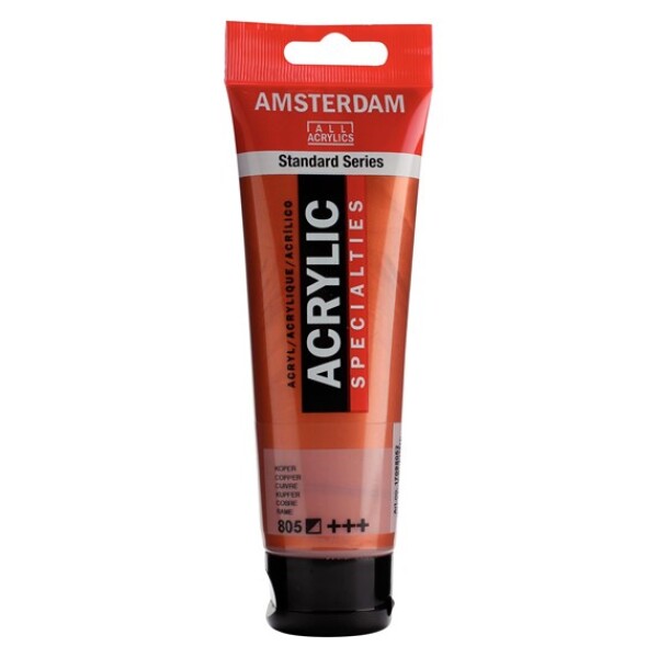 Royal Talens Amsterdam 120 ml, 805 Copper